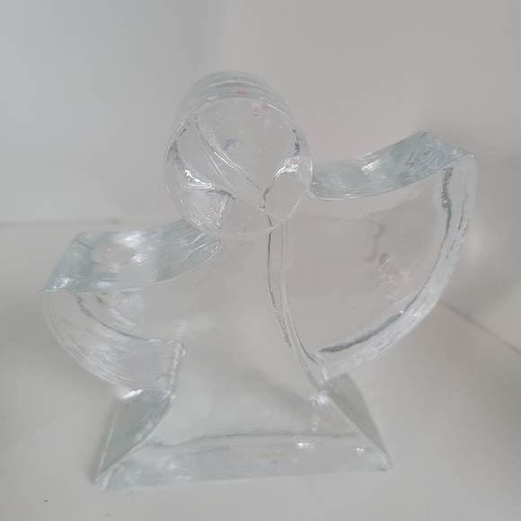 Vintage MCM Wiesenthal Hutte Glass Christmas Ange - Picture 1 of 5